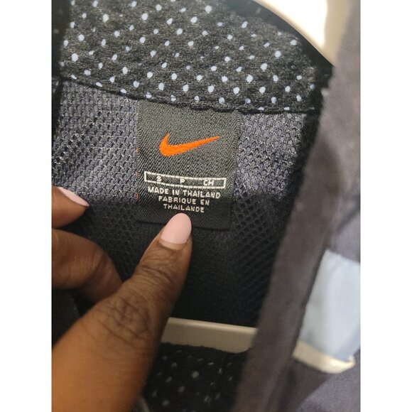 90s Nike Alpha Windbreaker Jacket Small Men Small Nike Swoosh Vented Activewear - Picture 7 of 11